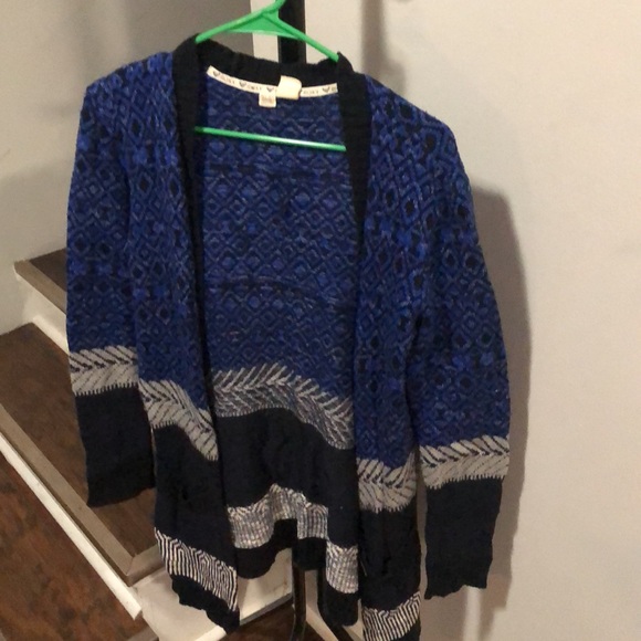 ✨3/$10✨ - Roxy blue cardigan - Picture 2 of 3